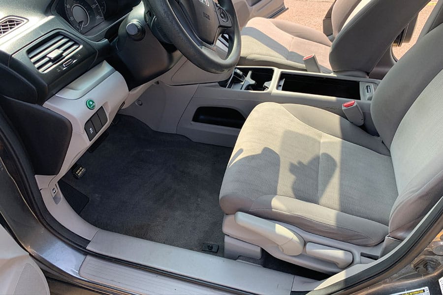 Mobile Chanhassen Interior Honda Crv Driver Auto Detailing After Steamology